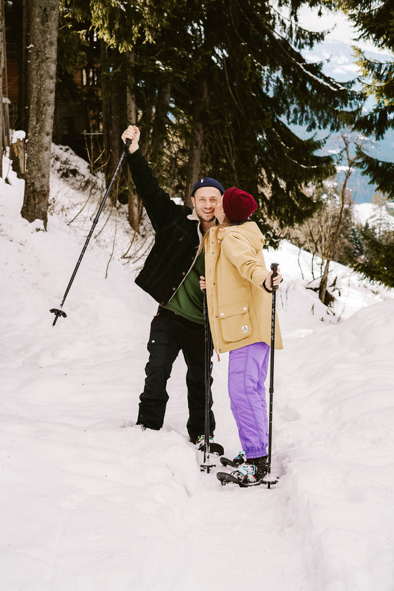 Schneeschuhwanderung Wintersport