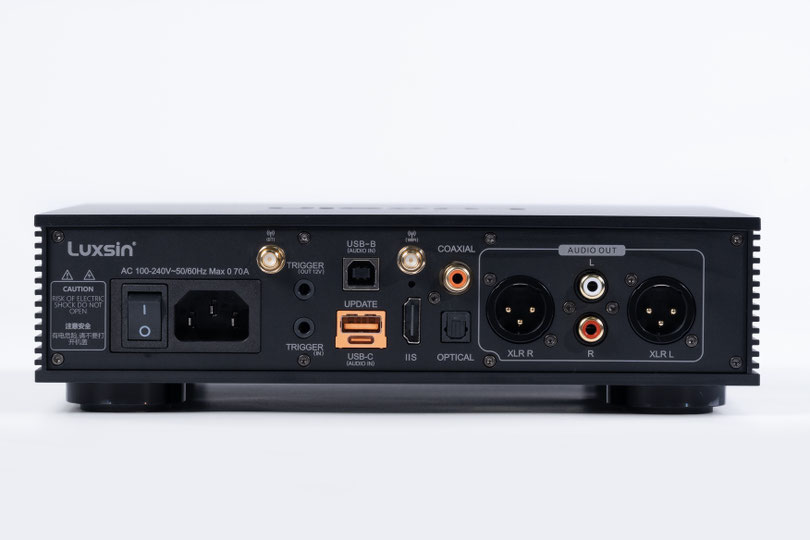 Luxsin X8 / DAC/Preamp/KH-Verstärker/ News auf www.audisseus.de / Foto: Luxsin / AudioNEXT / www.audisseus.de