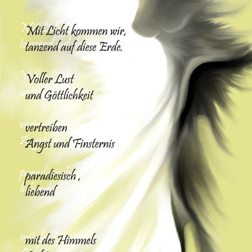 ©K.J. KaciOui Poem - Dichtung & ©Stephanie Köhl - Painting Illustration
