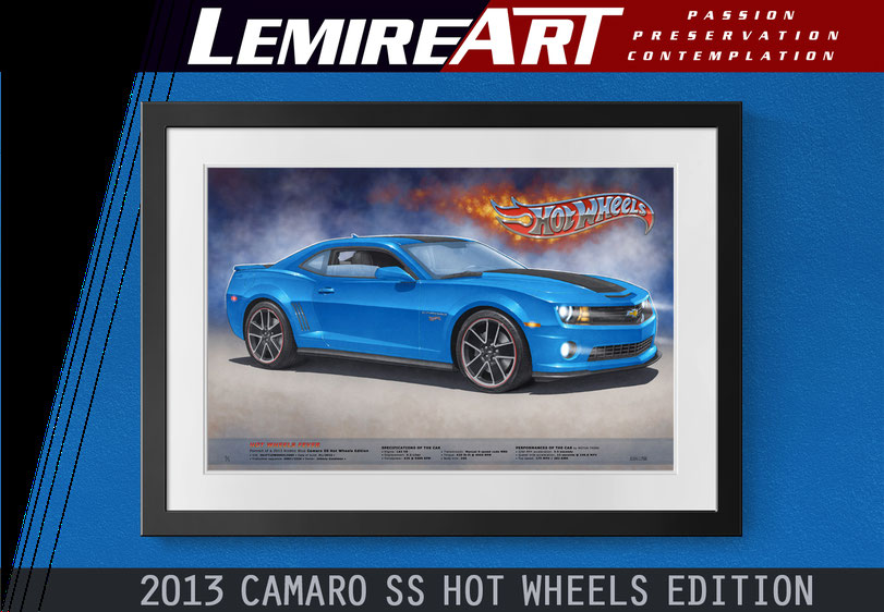 Drawn portrait of a Corvette Grand Sport C7 coupe in admiral blue
