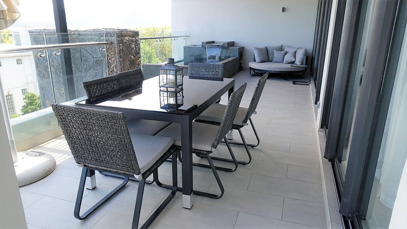 RES ILE MAURICE IMMOBILIER REVENTE PENTHOUSE APPARTEMENT 3 CHAMBRES VUE MER TAMARIN