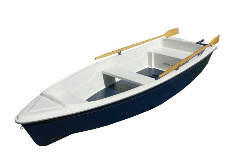 Höfner 400R. Ein stabiles und robustes Ruderboot Badeboot Fischerboot. 