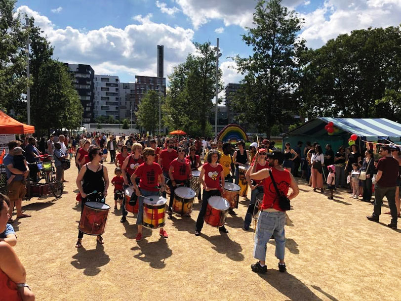 Fête des Docks - Juin 2018 - Saint-Ouen - Batucada Zé Samba