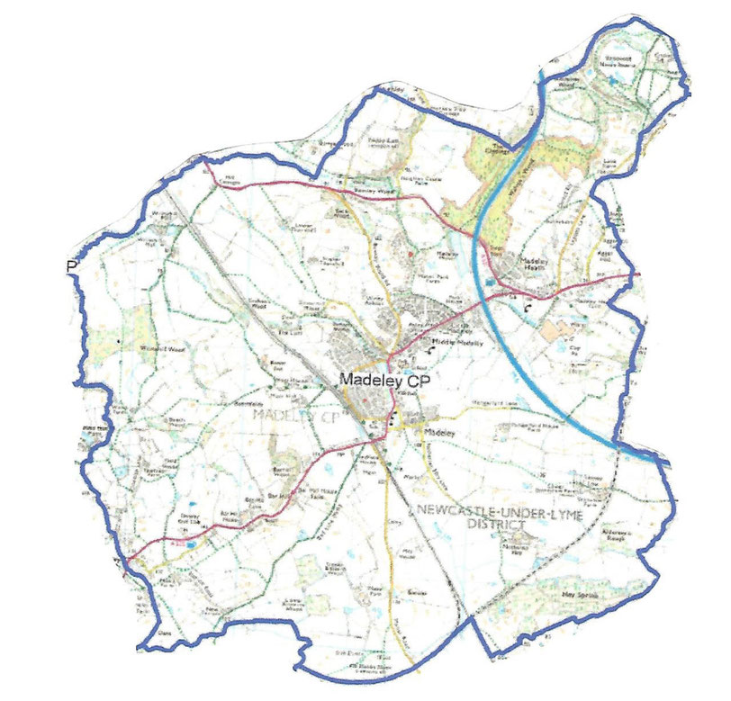 Map of the Neighbourhood Plan designated area.