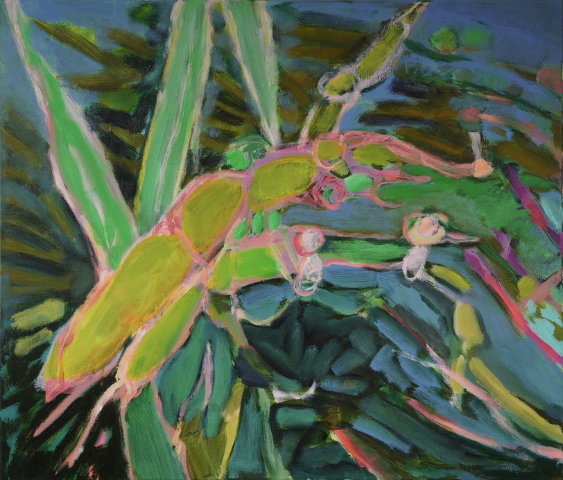Weiter 2, 2026 Acryl auf Leinwand 70x60