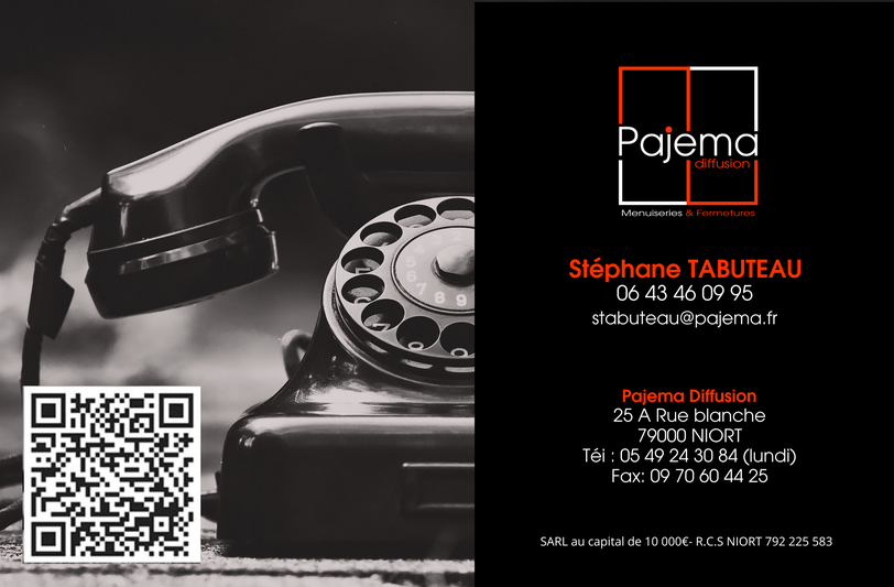 Coordonnés Stephane tabuteau Pajema diffusion
