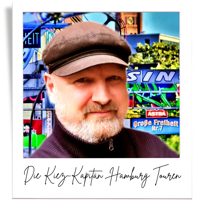 Kiez-Kapitän Touren auf der Reeperbahn – Beatles-Touren und Stadtführungen durch St. Pauli und Hamburg. Die Kiez-Kapitän Reeperbahn & Beatles Kieztour.