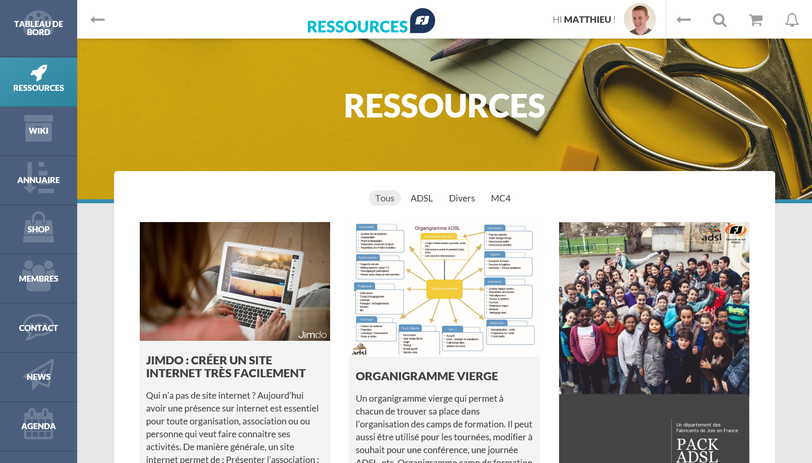 site ressources des Fabricants de Joie France