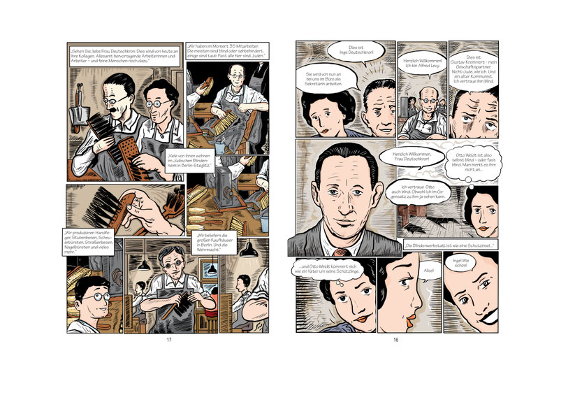 Niels-Schröder,Graphic-Novel-Blindes-Vertrauen,Autor_Zeichner_Dr.Niels-Schroeder,Schröder,Niels,Graphic-Novel,Comic,Holocaust,Otto-Weidt