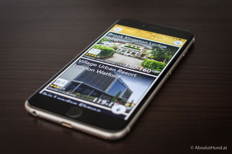 London wir kommen - App - Iphone - AbsolutHund.at