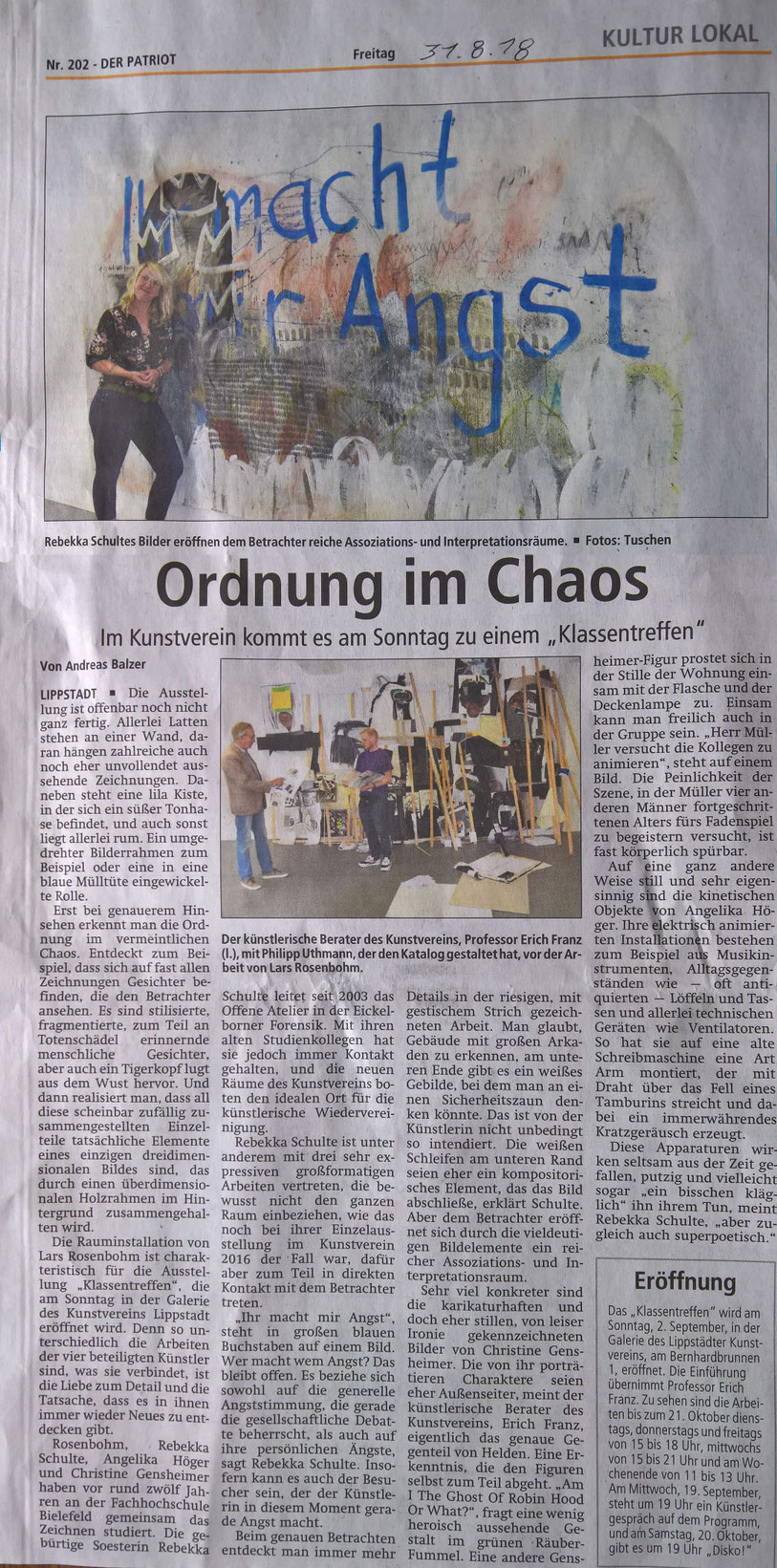 Der Patriot, 31.08.2018
