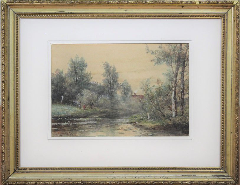 te_koop_aangeboden_een_aquarel_van_de_nederlandse_kunstschilder_johannes_pieter_wisselingh_1812-1899_hollandse_romantiek_19de_eeuw