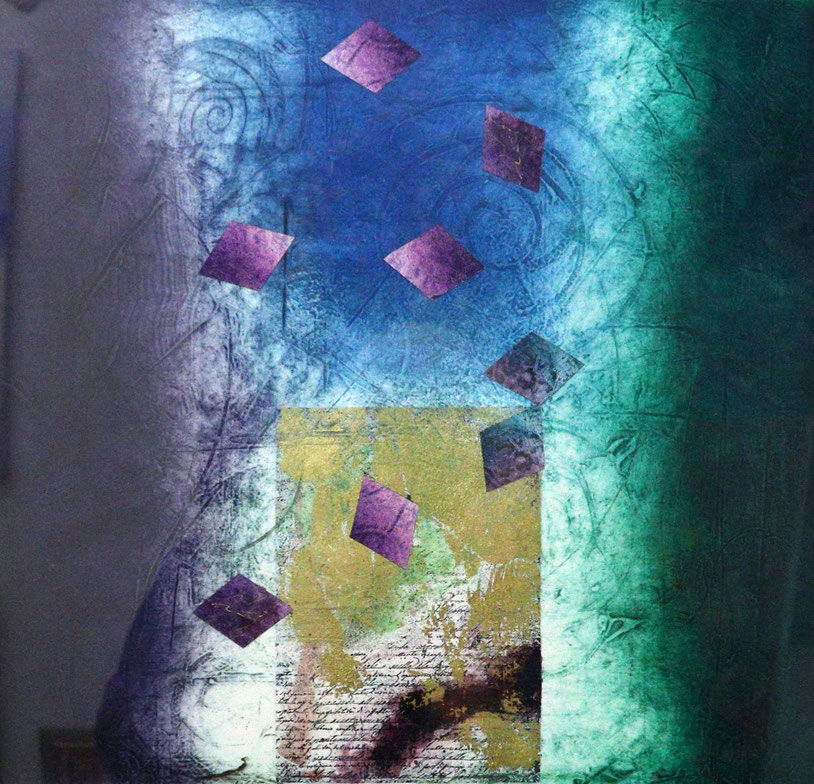 Cascade, (Radierung), 85 x 82 cm