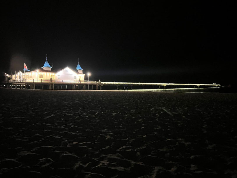abendliche Stimmung in den drei Kaiserbädern