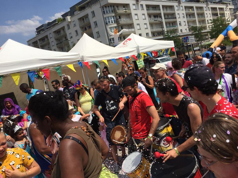 Final du Carnaval avec Badala et la batucada Zé Samba
