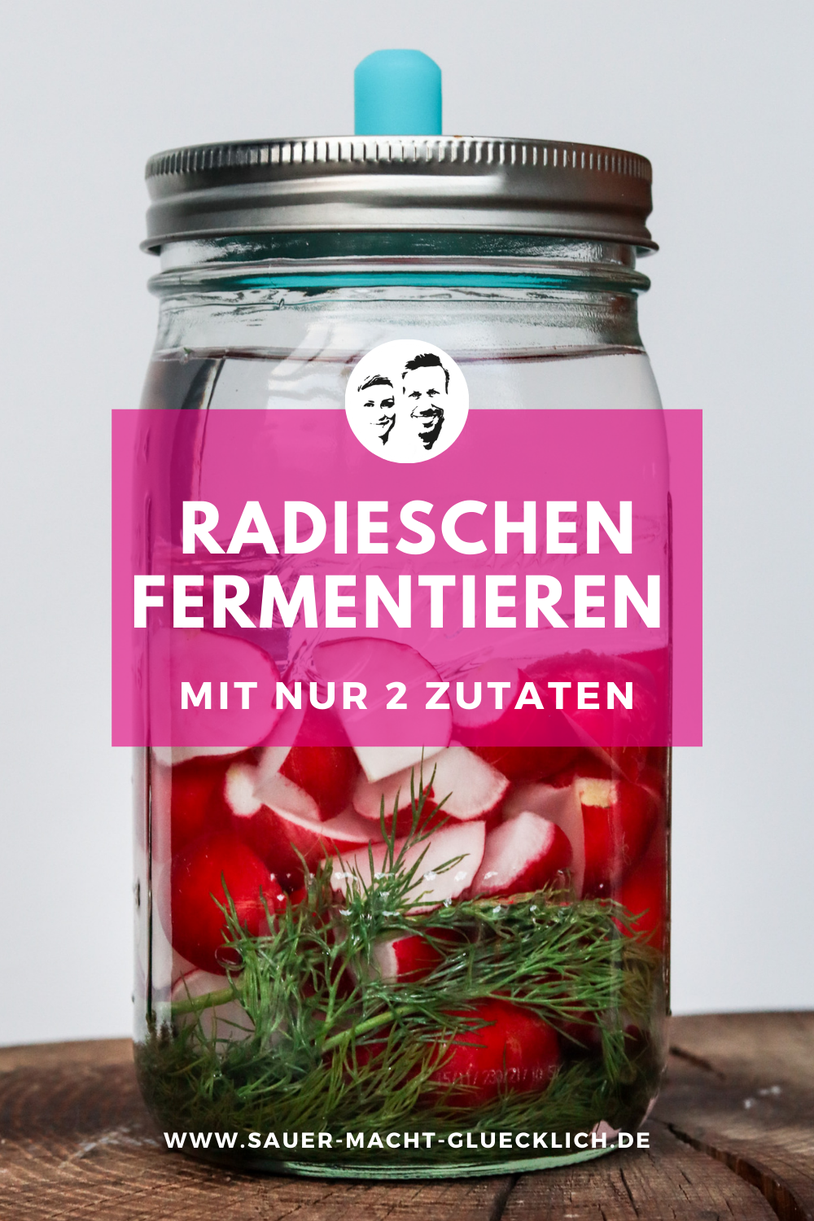 Radieschen mit Dill - Dein Ferment für den Frühlingsbeginn - SAUER ...