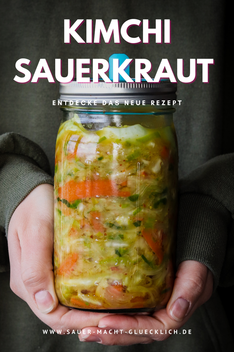 Sauerkraut Kimchi Style Pimp my Sauerkraut! SAUER MACHT GLÜCKLICH