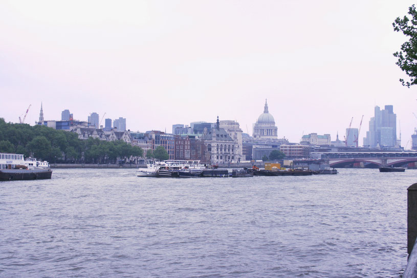 London UK ofpenguinsandelephants Julias Sunday Sightseeing Stroll through London Thames St. Pauls cathedral Hungerford bridge