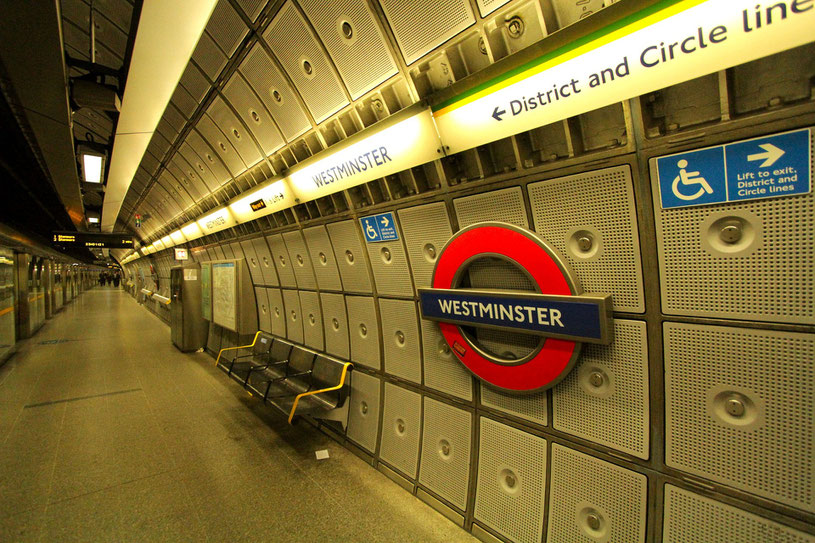 London UK ofpenguinsandelephants Sunday Sightseeing Stroll through London Westminster tube