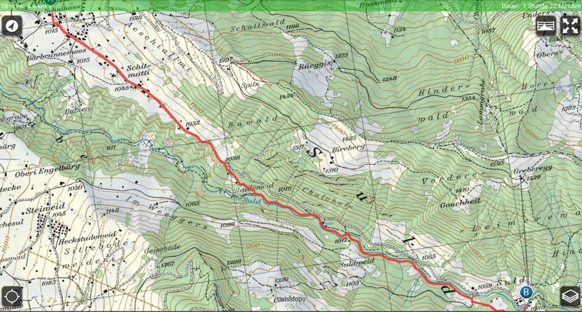 Aeschiried - Pochtenfall - Thunersee