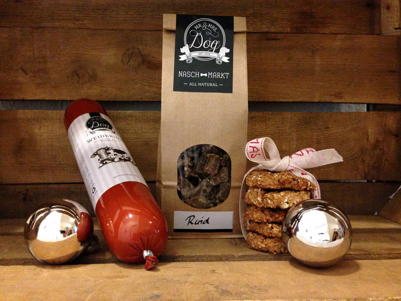 Kästchen Nr. 5: Gesundes Schlemmerpaket von Mr. & Mrs. Dog