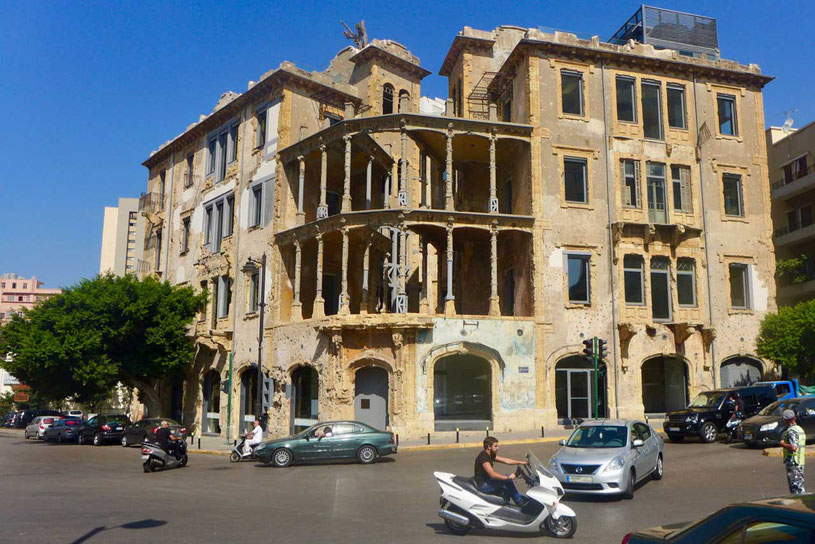 Bakarat Building Gelbes Haus Beit Beirut Stadtmuseum Beirut Beit Beirut Libanon