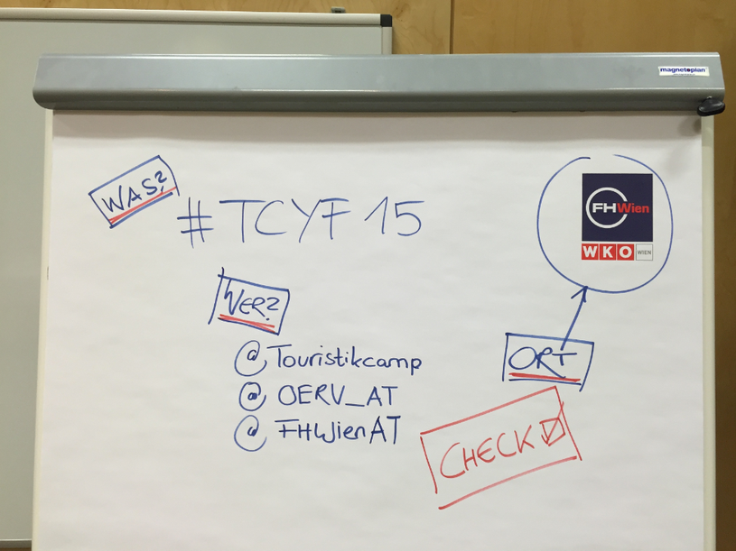 Livereportage vom Touristikcamp Young Future 2015 in Wien #TCYF15