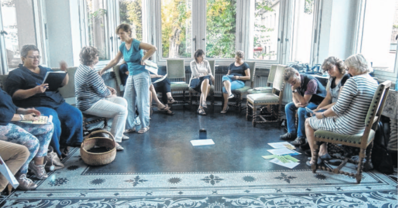 Gemeinsam wurde diskutiert und beraten. Foto: Stadt Stolberg