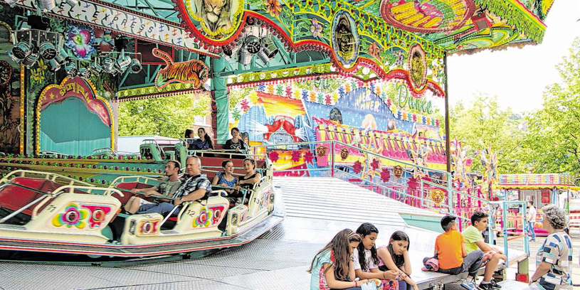 Der Dschungel-Express ist auch in diesem Jahr wieder auf der Kupferstädter Stadtkirmes anzutreffen. Foto: Archiv