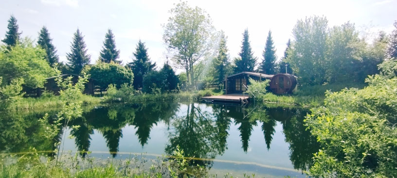 Naturbadesee im Seelengarten
