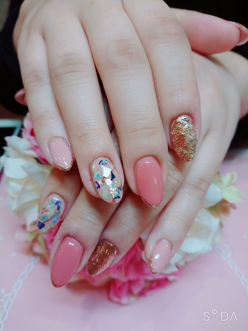 名古屋金山ネイルサロンライム 4本アート
