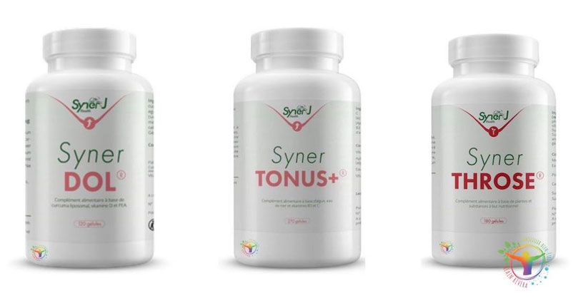 compléments alimentaires SynerJ-Health SynerDol SynerTonus SynerThrose