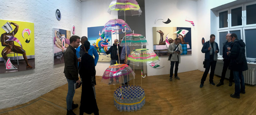 Ausstellungsansicht. Foto: (c) Gerhard Charles Rump, Christopher Winter und Karl Oskar Galerie, Berlin.