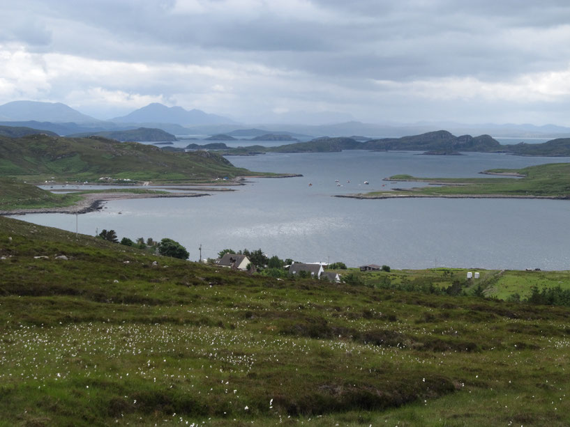 Hills and water in beautiful Wester Ross