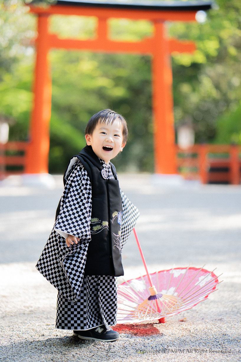 七五三写真　京都