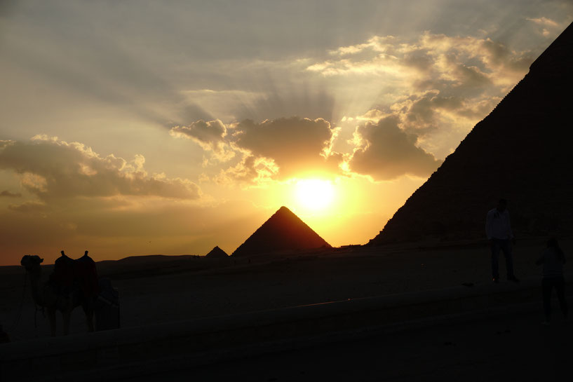 Die Pyramiden von Gizeh