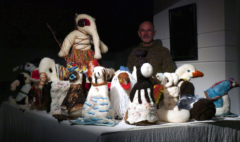 Les Idols à l'atelier à La Réole (33).