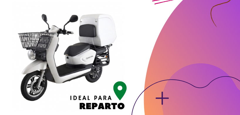 Moto electrica Sunra Cargoo Ideal para reparto Utrera Sevilla