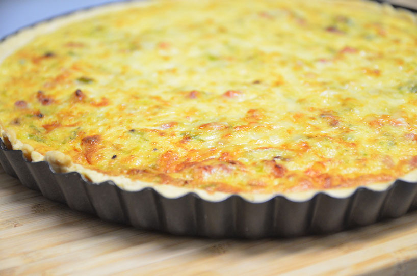 Quiche mit Speck und Lauch - Rezepte auf Youtube | Thomas kocht