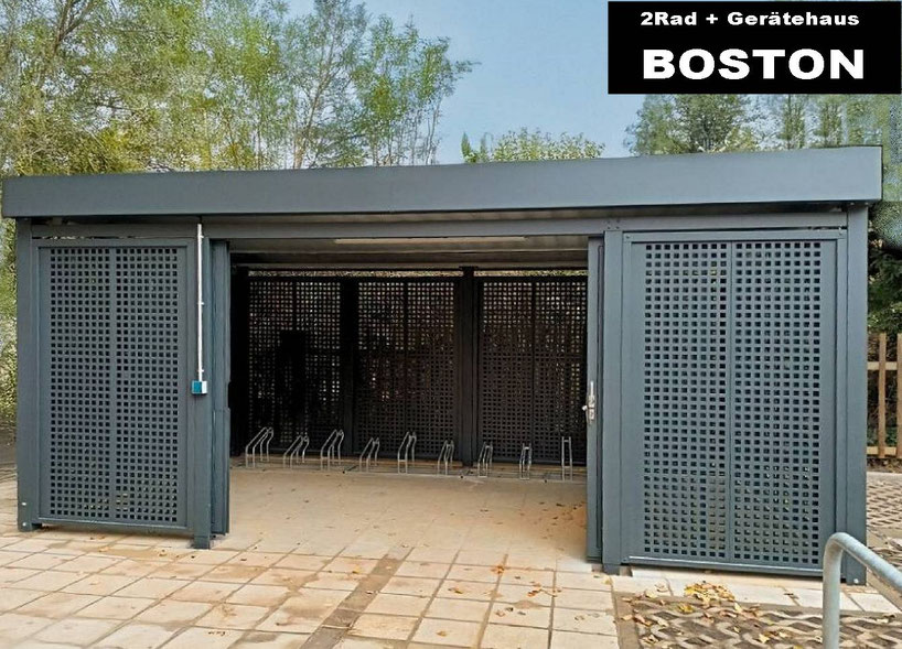Stahl Design  Mehrzweckhaus Boston 
