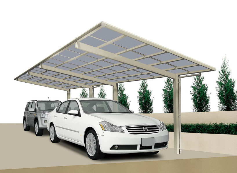 Doppelcarport Aluminium