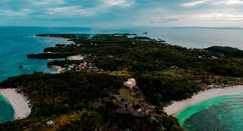 Malapascua Island von oben