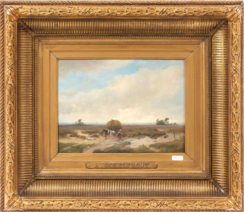 te_koop_aangeboden_een_landschaps_schilderij_van_de_nederlandse_kunstschilder_andreas_schelfhout_1787-1870_hollandse_romantiek