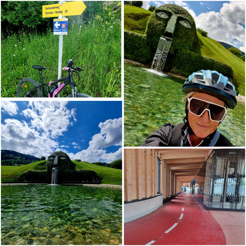 babebi-ontour.com, Hatschn&Haxln, durch ganz Österreich, Tirol, Tiroler Unterland, Unteres Inntal, Radtour, Innradweg, Swarowski Kristallwelten, Rennrad Bergwertung, Panoramatour