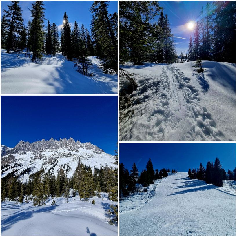 babebi-ontour.com, Hatschn&Haxln, durch ganz Österreich, Hochkeil, Mühlbach am Hochkönig, Skitour, Skitour ohne Lawinengefahr, Einsteiger Skitour, Panoramatour, Winter in Salzburg, Pongau, Winterurlaub
