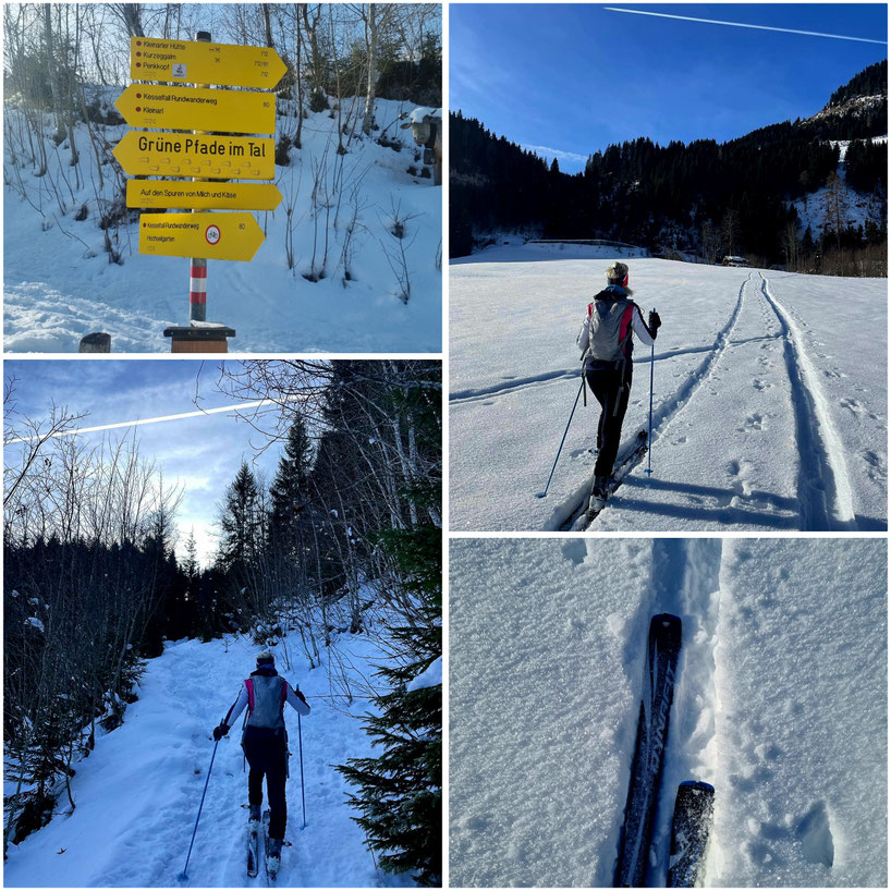  babebi-ontour.com, Hatschn&Haxln, durch ganz Österreich, Kleinarl, Skitour, Winterwanderung, Rodeln, Salzburger Land, 