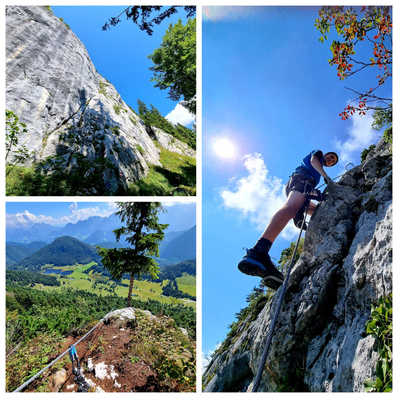 babebi-ontour.com, Hatschn & Haxln, durch ganz Österreich, Seewaldsee, St. Kolomann, Klettersteig, Gitschenwand, Enzianhütte, Auerhütte, Salzburger Land