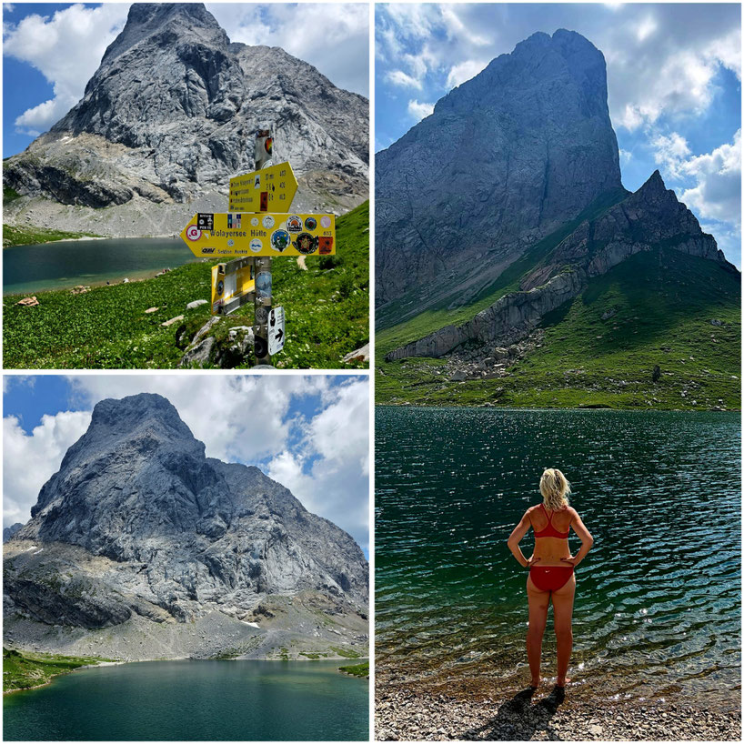 babebi-ontour.com, Hatschn&Haxln, durch ganz Österreich, Wolayersee, Hohe Warte, Karnischer Höhenweg, Kötschach Mauthern, Wanderung Kärnten, Bergsee