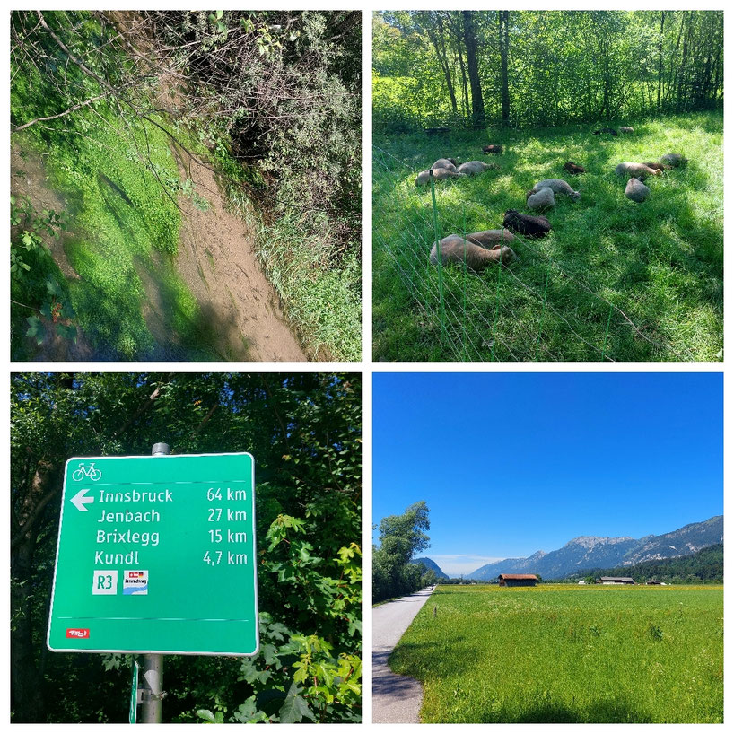 Wörgl, Kundl, Radfeld, Rattenberg, Brixlegg, Reith im Alpbachtal, Alpbach, Münster, Kramsach, Breitenbach am Inn, Angerberg, Angath, Radtour, Tirol, Inntal, Reintaler See, E-Bike Tour