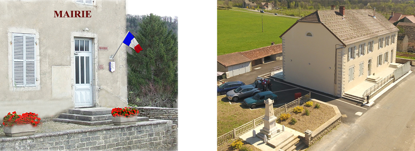 Mirebel Jura 1er plateau  PHM patrimoine historique et naturel commune de Hauteroche